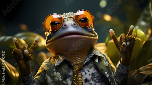 toad sunglasses art