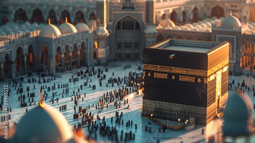 The Holy Mosque of Mecca