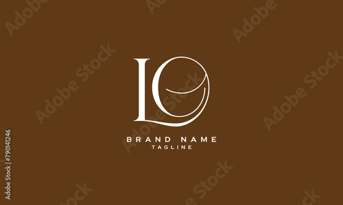 LEO, LOE, ELO, EOL, OEL, OLE, Abstract initial monogram letter alphabet logo design