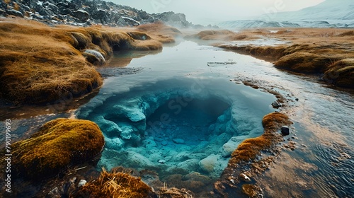  Immerse yourself in the beauty of Iceland's hot spring