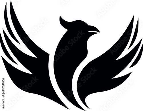 Pheonix bird tattoo design