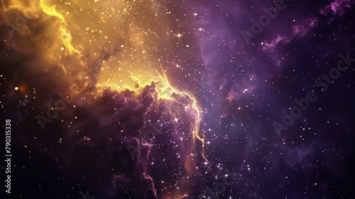 Star Cluster in Space