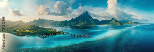 Tropical Paradise of Bora Bora, French Polynesia