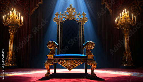 Modern wooden chairs, seats for kings, sultans, presidents