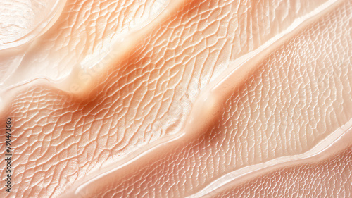 Macro texture of human skin with lines and pores, hinting at dermatology and skincare.