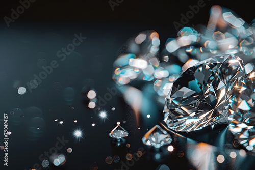 Exquisite Diamond Varieties: Hyper-Realistic Gemstone Ensemble