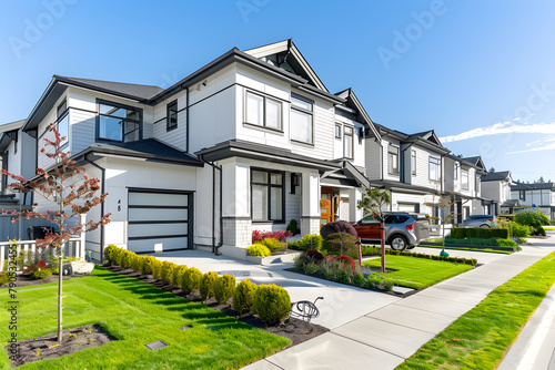 A Picturesque View of Premium Suburban Living in a Two-Storey Townhouse