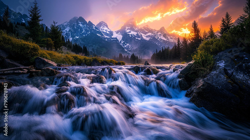 amazing natural beauty Grand Teton National Park with different shooting and angles