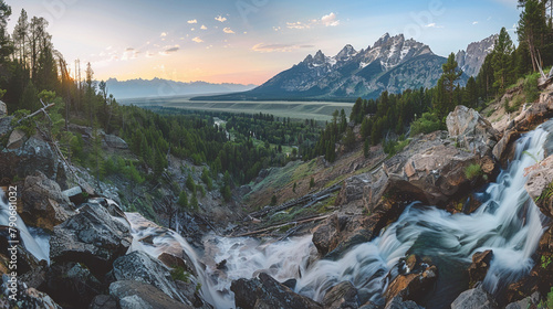 amazing natural beauty Grand Teton National Park with different shooting and angles