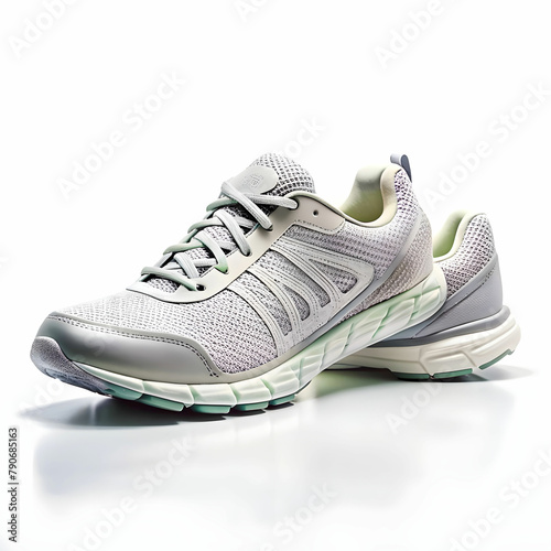 running shoes isolated on white background