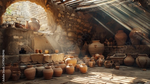 Ancient pottery kilns were crucial for firing clay into durable vessels, showcasing the ingenuity and craftsmanship of early civilizations.