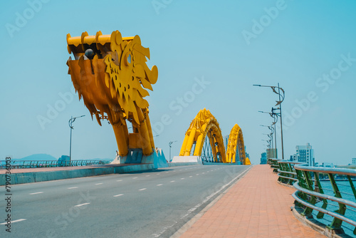 Dragon Bridge in Da Nang , Vietnam