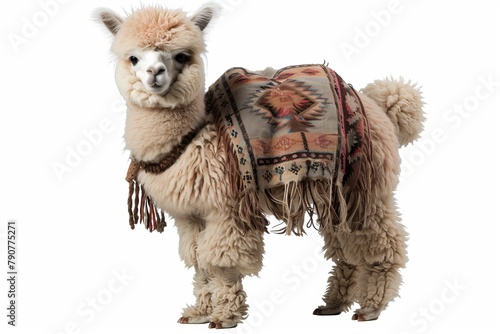 Fluffy alpaca plushie