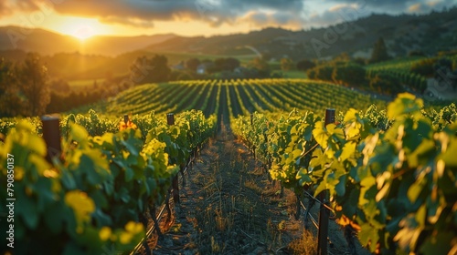 California's Finest Wine Landscape, generative ai
