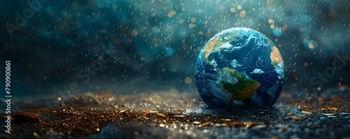 Dynamic Rainfalls Revitalizing the Arid Globe Illustrating the Crucial Role of Water in Earth s Ecosystem