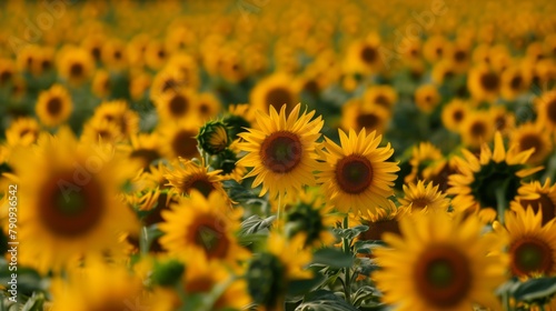 Campo de girasoles