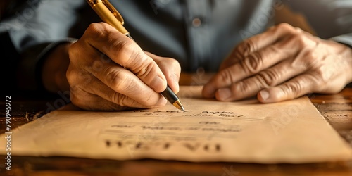 Professional Creating Legal Documentation for Estate Planning and Securing Legacy