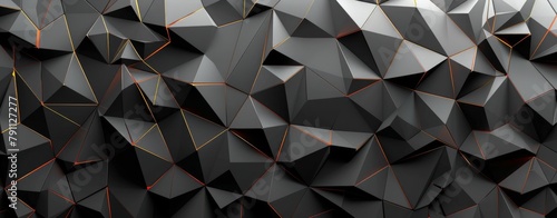 Diverse Shapes and Sizes on Black Wall