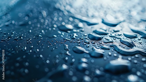 Natural Purity in Water Droplets