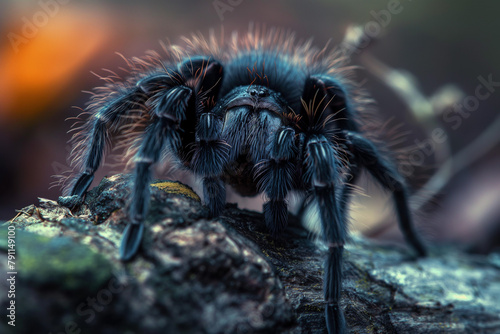 big dangerous poisonous tarantula spider, generative AI
