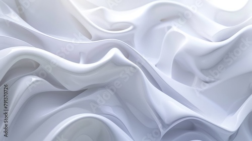 white abstract background with a glowing abstract waves ,White satin silky warped cloth. Soft textile drape with creases, Clean concept ,Closeup of rippled white satin fabric cloth texture background 