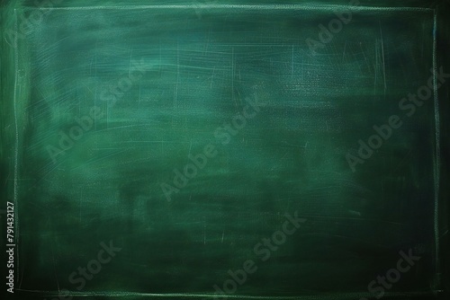 Chalk rubbed out on blackboard background, grunge texture