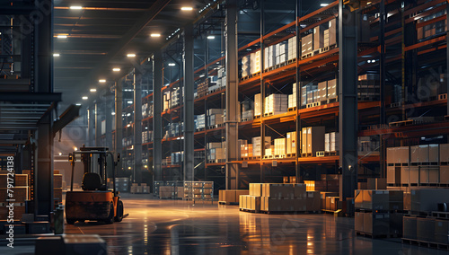 tariffs and Shelves: The Trade Dynamics of a Warehouse