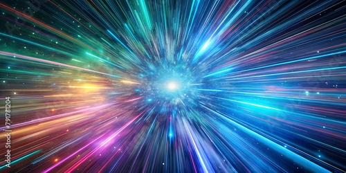 Spectrum Burst: The Colorful Universe Unleashed