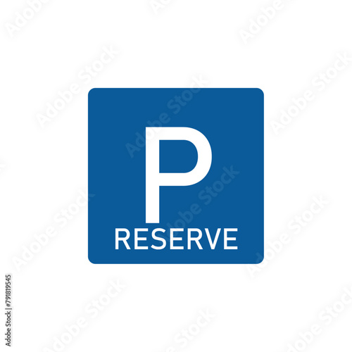 parking réservé