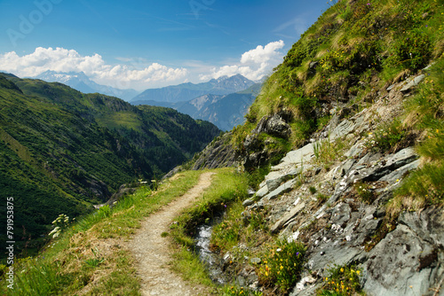 Beautiful Pennine Alps, Switzerland.
