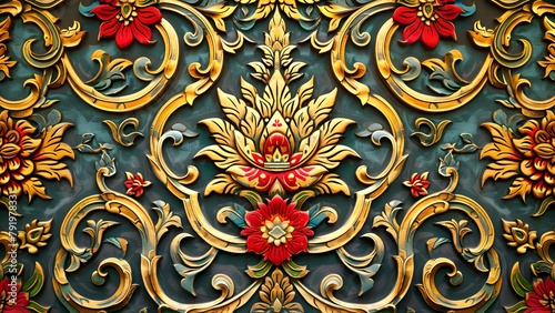 Thai Pattern background