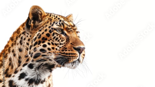 Leopard's Face Close Up
