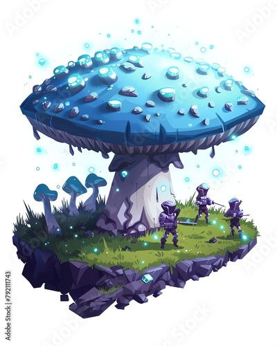 The oncefeared empire fell apart when its invincible army became convinced they were actually giant, dancing mushrooms