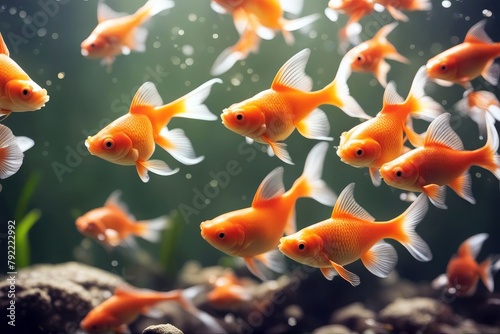 'goldfish gold fish isolated white background aquarium gill small movement aquatic clear tank tropical bowl tail head swim orange clean underwater simple ichthyology colours float habitat transparent'