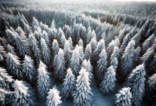 'forest drone winter view Abstract Travel Nature Wood Tree Winter Landscape Road Snow Forest White Eye Trees Beautiful Drone Season Weather Frost Frozen Aerial Cold Snowy Top'
