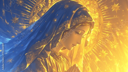 the Virgin Mary