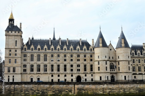 Paris, France 03.26.2017: La Conciergerie, former prison transformed into courts