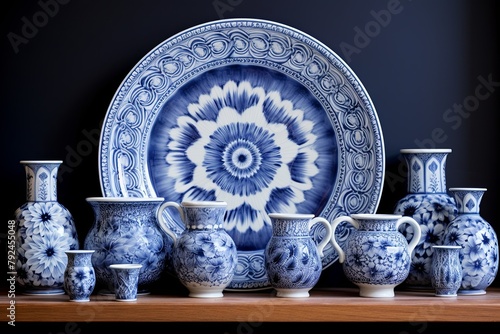 Blue and White China Patterns: Artisan Crafted Ceramic Perfection