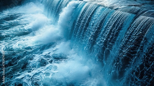 Hydroelectric power: Tapping into nature's force to generate clean electricity.