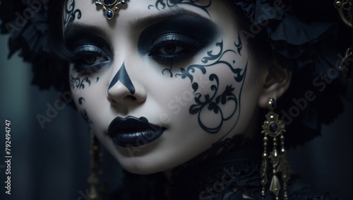 Traditional Gothic Makeup