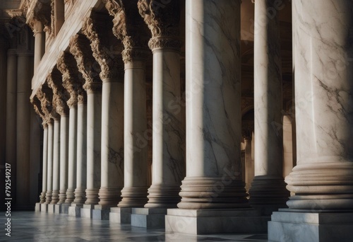 marble columns pillars vintage classic Set