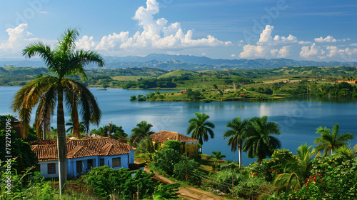 View of Las Terrazas in Pinar del Rio Province Cuba ..