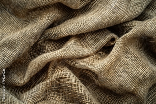 Detailed close-up of a piece of cloth. Ideal for textile backgrounds