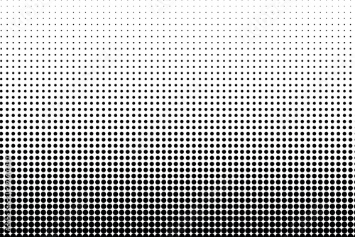 Retro-Inspired Halftone Vector Banner with Abstract Grunge Texture