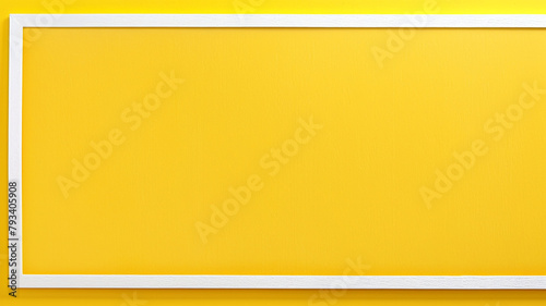 yellow background with white borders
