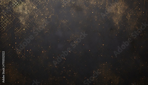 photo of black and gold background texture