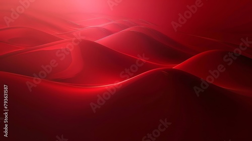 Dark cherry gradient background, Parrot of red light and technological computational, red tones, minimalism, dark cherry background, 3D rendered