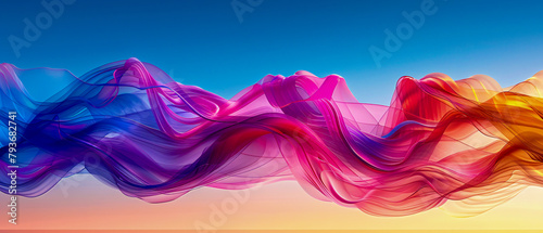 Elegance in Motion, The Delicacy of Color and Flow, A Journey Through Abstract Softness