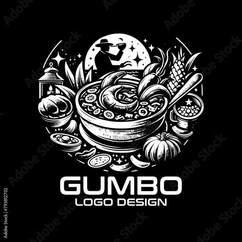 Gumbo Vector Logo Design