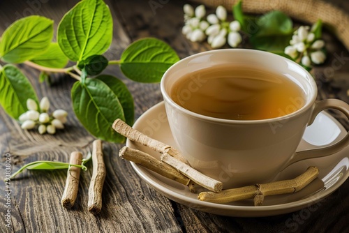 Ashwagandha tea, herbal drink